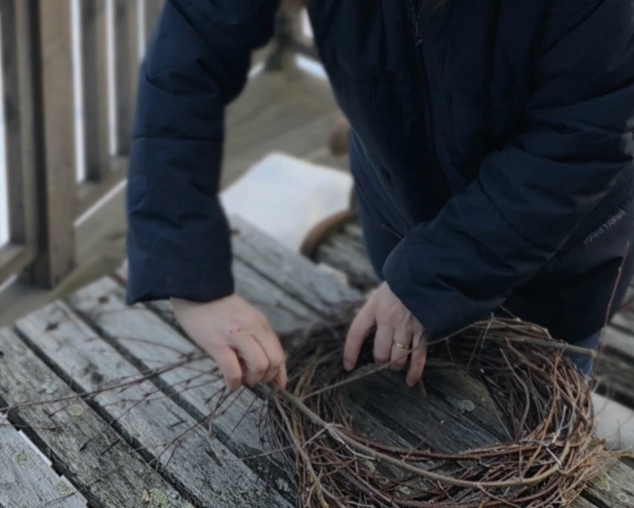 Vårkrans i gryte 3 faula by Torbjørg